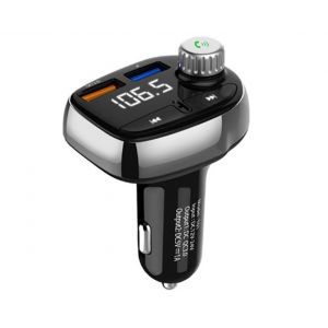 Lecteur Mp3 Bluetooth Pour Voiture Avec Appels Mains Libres Et Chargeur Usb - Neuf