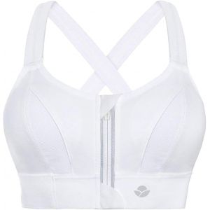 Femme Soutien Gorge Sport Maintien Extreme Grande Taille Brassière Sans Armature Fermeture Devant - Neuf
