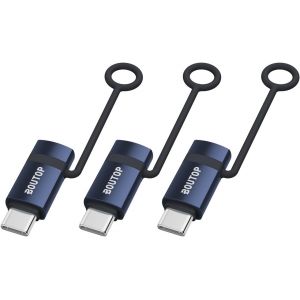 C33 [Certifié Apple MFi] Adaptateur Lightning vers USB C 60W pour Une Charge Rapide Compatible avec iPhone 15 Pro/15 Pro Max/15/15 Plus,MacBook,iPad-[3 Paquet,Bleu] - Neuf