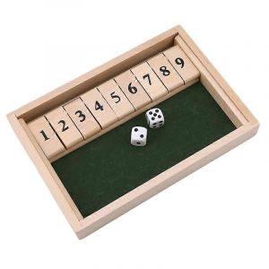 Jeu De Société Vintage Fermer La Boîte Ensemble W / Planche En Bois Jeu D'échecs Pour Les Hommes Bar Jeu D'intérieur Divertissement Jouet Pour Le Rassemblement - Neuf