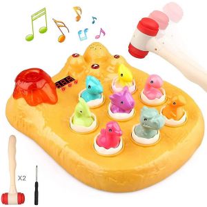 Whack Toys Gar&ccedil;ons Enfants Tout-petits Enfants Interactif Dinosaure Whack A Jeux - Neuf