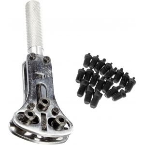 Kal-Ouvre Montre,Montre Arri&egrave;re Couverture Cl&eacute; Ouvreur Outil De Retrait De Bo&icirc;tier De Montre Atterie De Rechange Et Support De Mouvement Avec 18 Vis D'ouverture Kit De R&eacute;paration De Montre - Neuf