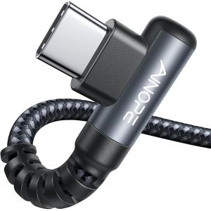 Câble USB C 1 m,câble de charge rapide 3,1 A USB C,en nylon tressé durable,pour Samsung S21/S20/S10/S9/S8/Note 10/20/Google/Sony/HUAWEI,gris spatial - Neuf