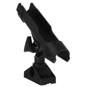 Support De Canne &Agrave; P&ecirc;che En Carbone De Qualit&eacute; Sup&eacute;rieure &iquest; Support Rotatif &Agrave; 360&deg; Pour Bateaux Et Kayaks &iquest; Accessoire De P&ecirc;che S&ucirc;r Et Durable, Noir - Neuf