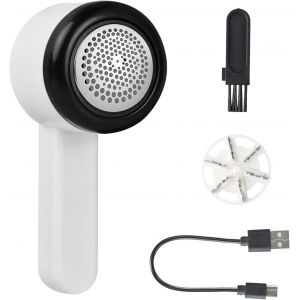 JGD-Rasoir Anti Bouloche, Deboulocheur &Eacute;lectrique, Machine Anti Peluche Vetement, D&eacute;fuzzeur de Pull avec Affichage Num&eacute;rique, Lame 6 Branches, Dissolvant de Peluche pour Meubles Canap&eacute; Couvertures Ri - Neuf