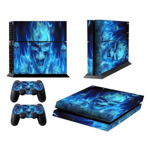 Autocollant En Vinyle Elegant Pour Console Playstation 4, Autocollant Personnalise Avec Support Adhesif Puissant Et Finition Mate, Couleur Carrosserie Integrale - Neuf