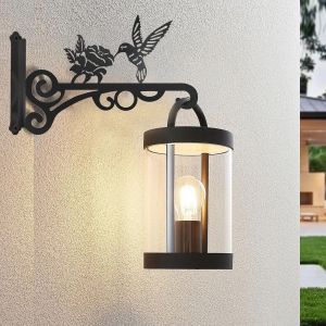 KALANKA-Lot de 2 supports de suspension pour plantes en fer, support mural en fer pour balcon, pot de fleurs pour oiseaux, support mural, crochet en métal, mangeoire à oiseaux - Neuf