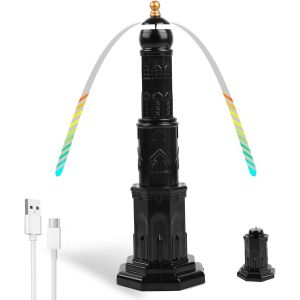 Répulsifs Anti Mouches - Chargement USB Ventilateur Anti Mouche Extensible Suspendu avec Ailes Holographiques pour Une Protection Efficace Contre Les Moustiques San Produit Chimique (1 pièce) - Neuf
