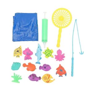 Jeu de p&ecirc;che gonflable, jouets de p&ecirc;che gonflables d'int&eacute;rieur, jouet interactif pour enfants, pour &eacute;tang - Neuf