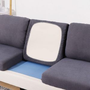 Uaa-Housse De Coussin De Siège De Canapé Housse De Coussin De Siège De Canapé Housse De Coussin Élastique Extensible Housse De Coussin De Siège De Canapé Plusieurs Couleurs Convient À Tous Les Canapé - Neuf