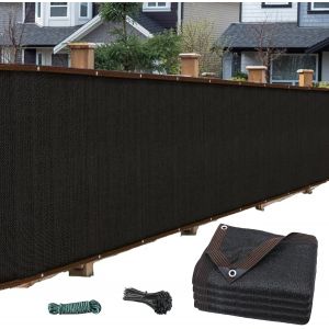 Ulteronixshop-Filet de confidentialit&eacute; pour jardin - 2 x 5 m - 90 % poly&eacute;thyl&egrave;ne haute densit&eacute; - R&eacute;sistant aux UV et aux d&eacute;chirures - Cl&ocirc;ture d'intimit&eacute; durable avec c&acirc;ble et ficelle pour jardin et t - Neuf