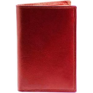 Grand Portefeuille - Portefeuille Homme - Protection Anti Rfid - 4 Volets - 7 Carte Bleu, Permis Conduire, Carte Grise, Papier, Monnaie - Cuir Vachette (Cuir Collet Vache, Bleu) - Neuf