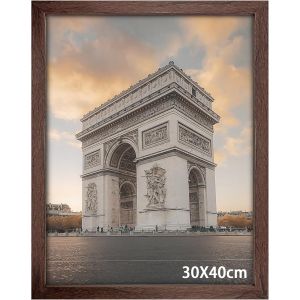 meimie-16 Pouces Cadre Photo En Bois 30 X 40 Cm Avec Façade En Feuille Acrylique,Cadre Mdf Élégant,Cadre Photo Montage Mural,Pour Décoration Murale,Suspendre Horizontalement Ou Verticalement - Neuf