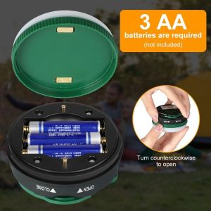 Camping Lantern,5 Modes Camping Tent Lamp,Portable Sos Light Led Camping Lamp With Hook Ip43 Waterproof For Outdoor,Hiking,Fishing,Power Cuts (1 Piece,Batteries Not Included).[H11] - Neuf