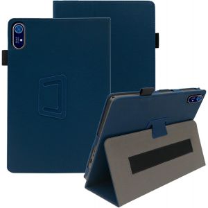 Coque Compatible avec Acer Iconia Tab P11, Housse Etui de Slim L&eacute;ger avec Dragonne, PU Flexible Cover avec Multi-Angle Fonction Support, Bleu - Neuf