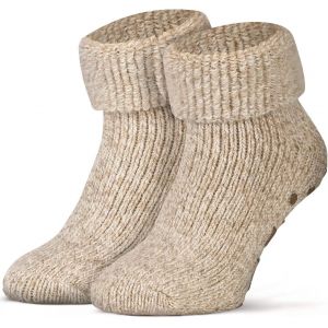 Uaa-- 1 Paire De Chaussettes D'hiver - Antidérapant - Laine - Neuf