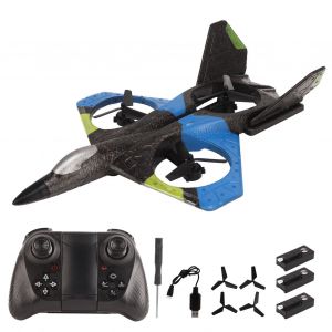 Drone Hd Rc Avec Lumieres, Photographie Aerienne, Excellent Cadeau Pour Garcons Et Filles, Bleu, 3 Piles-Qhfen - Neuf