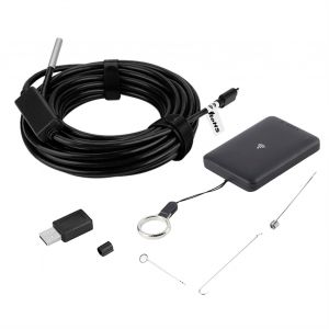 Camera endoscope etanche IP67 a 6 LED, 5,5 mm, 720p, HD, pour l'inspection des canalisations (10 m) - Neuf