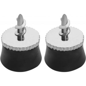 2pcs Ramassage De Balle De Golf Ventouse De Golf Attrape-Balle Avec Aspiration En Silicone Pratique De Golf Ramasser Des Aides À L'entraînement Accessoires De Club De Golf - Neuf
