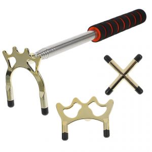 Ensemble D'accessoires De Queue De Billard Avec Pont De Snooker, Support De Queue En Metal, Pont De Baton De Billard Pour Le Support, Facile A Transporter Et A Ranger. - Neuf