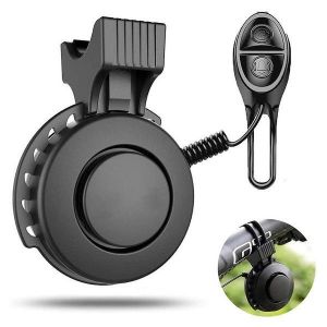 Klaxon Électrique 120 Db Avec 4 Modes Sonores, Rechargeable Par Usb, Étanche, Durable, Installation Facile Pour Vélos Et Scooters - Neuf