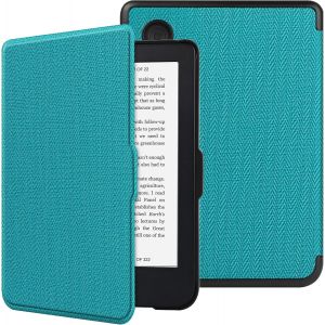 GUOP-Slimshell Coque De Protection Pour 6"" Kobo Clara Colour Liseuse Ebook/Kobo Clara Bw 2024 Ereader/Kobo Liseuse Clara 2E 2022,Étui Housse Protection Magnétique Smart Cover-Blue - Neuf