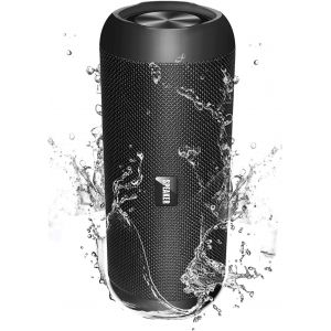 lbgwp60-Enceinte Bluetooth Portable, 30W Haut Parleur Bluetooth 5.0 Pilote Double Avec Fonction Hd Stéréo, Enceinte Waterproof Ipx6 30 Heures Playtime Micro Intégré Support Radio Fm, Aux, Tf - Neuf
