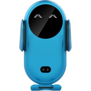 ERYI-Chargeur Sans Fil De Voiture, Support De T&eacute;l&eacute;phone De Voiture Pour Prise D'Air, Support De T&eacute;l&eacute;phone De Voiture Universel Station De Charge Inductive Pour Voiture (Bleu) - Neuf