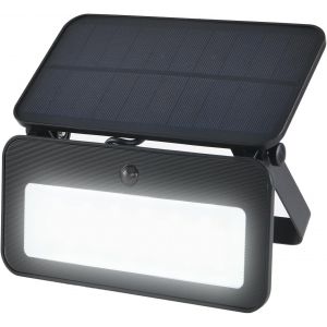 Dgbcz-Lampes Solaires Extérieures Avec Détecteur De Mouvement, Lumière Murale Pliable 3 Modes Température De Couleur Réglable 6w Ip65 Étanche Éclairage Mural Pour Jardin Garage - Neuf