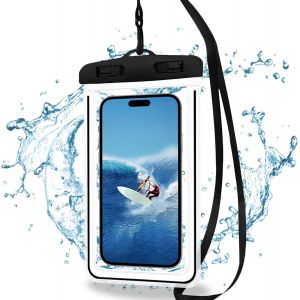 1 Pi&egrave;ce Coque Waterproof,Coque Etanche,Pochette Etanche T&eacute;l&eacute;phone,Waterproof Phone Case,Protection Etanche Telephone,Pour Aux &Eacute;crans De Moins De 6,8 Pouces(Noir) - Neuf