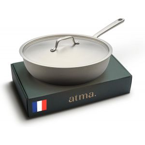Subzonal-Wok En Inox 3 Plis &iquest; &Oslash;28 Cm &iquest; Compatible Tous Feux, Cuissons Express Et Polyvalentes &iquest; Sans Pfas, Ni Rev&ecirc;tement Chimique &iquest; Grande Contenance, Manche Rivet&eacute; &iquest; Fabriqu&eacute; En France - Neuf