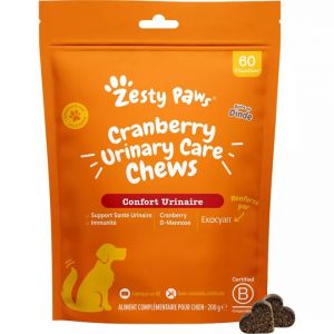 Zesty Paws Confort Urinaire Chien 60 Friandises - Neuf