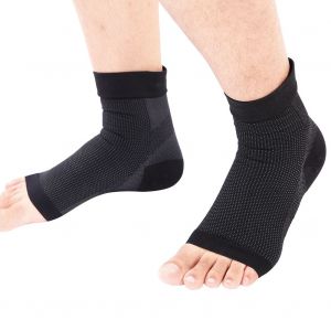 Manchon De Fasciite Plantaire, Chevillere, Support De Voute Plantaire, Chaussettes De Compression Pour Les Pieds - Neuf