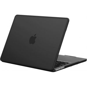 Coque Compatible Avec Macbook Air 13,6 Pouces M2 M3 M4 2022 2024 2025, A2681 A3113 A3240, Cadre En Tpu Anti-Rupture, Macair 13 Étui De Protection Rigide Housse - (Bord Noir) Noir M[PCOM4284960] - Neuf