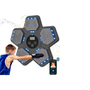 Machine De Boxe Musicale Bluetooth Avec Lumi&egrave;res Led Pour L'entra&icirc;nement &Agrave; Domicile - Neuf