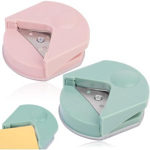 Chenquansarl-Pcs Arrondisseur D'angles Perforateur D'angles Arrondisseur D'angles Pour Laminage De Films Coupe-Coinsrperforatrice De Papier - Outil De Scrapbooking Pour Cartes Photo - Neuf