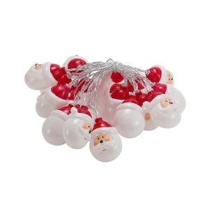 Père Noël Led Guirlande Lumineuse Extérieure Pour Décor De Jardin De Noël Pour Décor D'éclairage De Vacances Mariage D - Neuf