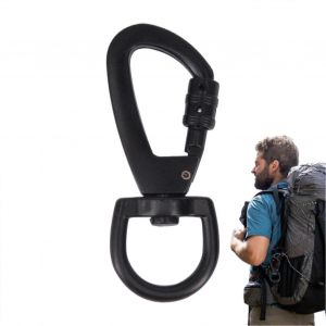 Drapeau de Clips pour le Drapeau de Marquage, les Lourds Crochets Noir en Alliage de Zinc de Haute Performance, Clip Mousquetons pour faire du Camping - Neuf