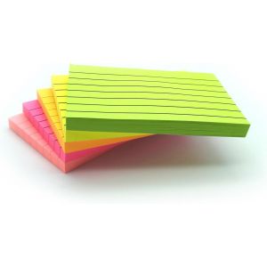 Evergreen Goods Ltd Lot De 4 Notes Autocollantes | Couleurs Pastel Ou Vives - Choisissez Parmi Les Formes : Carré, Rectangle, C?Ur, Bulle | Lot De 4 Blocs (100 Feuilles Chacun - 400 Feuilles Au Total - Neuf
