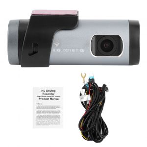 Enregistreur De Conduite Hd 1080p, Vision Nocturne, Wifi, Camera De Tableau De Bord, Application Dvr Pour Voiture, Commande Vocale - Neuf