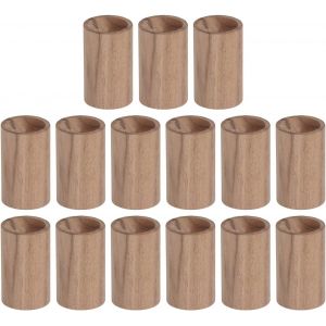 Diffuseur D'Huiles Essentielles En Bois 15 Pi&egrave;ces,Diffuseur D'Huiles Essentielles En Bois D'Ar&ocirc;me Naturel Textur&eacute; Portable - Neuf