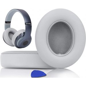 Coussinets d'oreille, Oreillettes de Remplacement pour Beats Studio 3 et Studio 2 Casque Circum-aural, Cache-Oreilles Couverts en Cuir Prot&iquest;&iquest;ine, Supression de Bruit Mousse &iquest;&iquest; M&iquest;&iquest;moire - Neuf