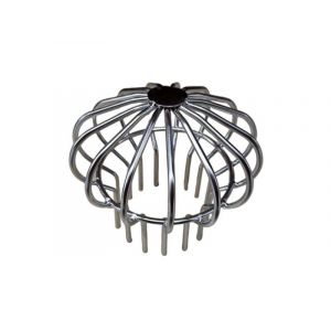 Couvercle de drain de sol Gutter Guard - Crépine anti-feuilles pour drains de 86 à 110 mm, acier inoxydable, taille L - Neuf