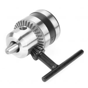 Mandrin de perceuse a cle miniature de 1,0 a 10 mm avec cle de mandrin pour perceuse electrique (B12) - Neuf