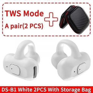 ¿¿couteurs Bluetooth ¿¿ conduction osseuse de 4e g¿¿n¿¿ration, mini-¿¿couteurs intra-auriculaires avec clip d'oreille, st¿¿r¿¿o Hi-Fi, TWS, sans fil, pour le sport et les jeux, avec micro int¿¿gr¿¿. - Neuf