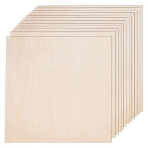 Panneau De Tilleul,Contreplaqu&eacute; En Feuille De Tilleul,Panneau De Bois Artisanal Lisse - Neuf