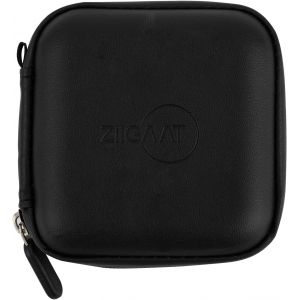 &Eacute;tui carr&eacute; pour &eacute;couteurs filaires, sac de rangement en cuir &eacute;tanche pour KZ ZS10 PRO, SIMGOT EM6L, 7Hz Zero:2, Tangzu Wan'er S.G et Zonie (Noir) - Neuf