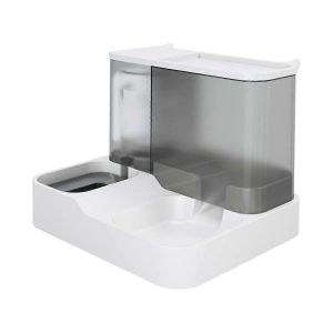 Mangeoire Automatique Pour Animaux De Compagnie,Ensemble De Bols De Nourriture Et D'eau 2 En 1,Fontaine À Eau Automatique Et Distributeur De Nourriture - Neuf