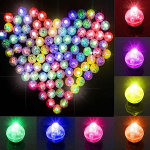 Led Ballons Lampes, 100 Pi&egrave;ces Boule Mini Rond Led Balloon Lumi&egrave;re, Mini Led Boule Lumineuse Pour Ballon Mariage Anniversaire Halloween D&eacute;coration De F&ecirc;te De No&euml;l - Neuf