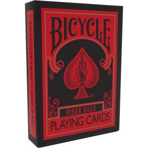 Chenquansarl-Jeu Bicycle (Rouge Et Noir) - Neuf